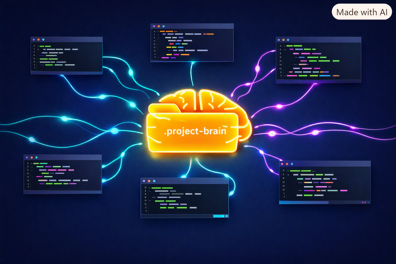 How to Use Project Brain Day to Day, With Any AI Coding Agent